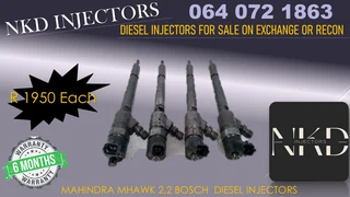 Common Rail Injectors For Mahindra Mhawk 2.2 For Sale