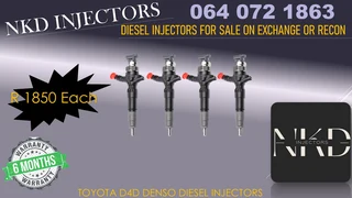 Common Rail Injectors For Toyota D4d For Sale