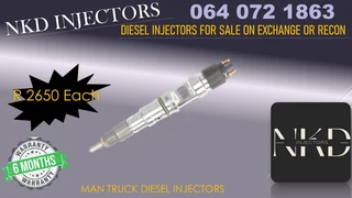 Common Rail Injectors For Man Truck For Sale
