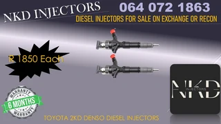 Common Rail Injectors For Toyota 1kd & 2kd Injectors