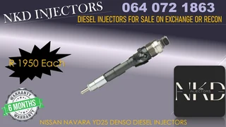Common Rail Injectors For Nissan Navara Yd25 For Sale