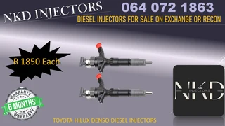 Common Rail Injectors For Toyota Hilux For Sale