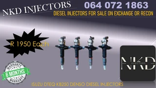 Common Rail Injectors For Isuzu Dteq Kb250 For Sale