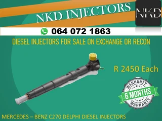 Mercedes C270 Common Rail Injectors For Sale