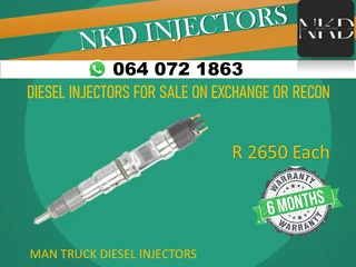 Man Truck Common Rail Injectors For Sale