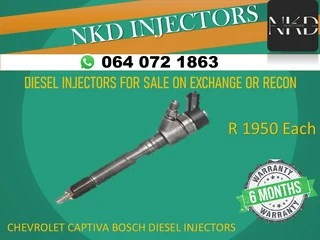 Chevrolet Captiva Diesel Injectors For Sale