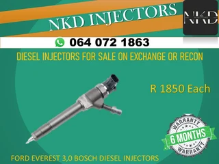 Ford Everest 3.0 Diesel Injectors For Sale