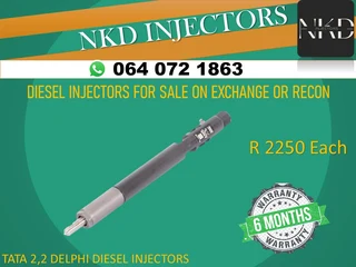 Tata 2.2 Common Rail Injectors For Sale