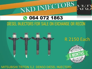 Mitsubishi Triton 3.2 Diesel Injectors For Sale