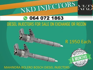 Mahindra Bolero Diesel Injectors For Sale