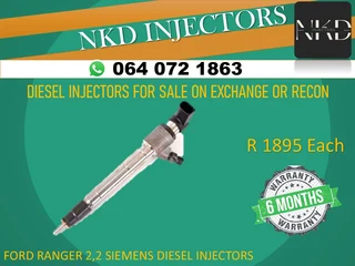 Ford Ranger 2.2 Diesel Injectors For Sale