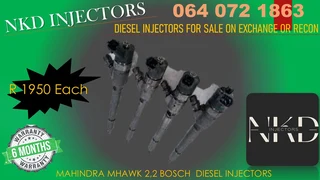 Mahindra Mhawk 2.2 Diesel Injectors For Sale