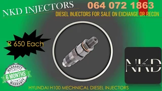 Hyundai H100 Diesel Injectors For Sale