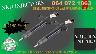 Mitsubishi Triton 2.5 Diesel Injectors For Sale