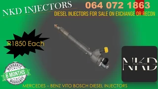 Mercedes Vito Diesel Injectors For Sale