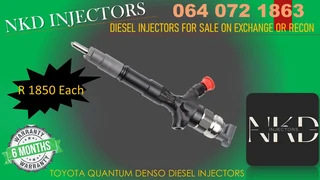 Toyota Quantum Diesel Injectors For Sale