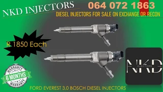 Ford Everest 3.0 Diesel Injectors For Sale