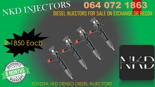 TOYOTA 1KD &amp; 2KD DIESEL INJECTORS FOR SALE