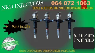 Isuzu Dteq Kb250 Diesel Injectors For Sale