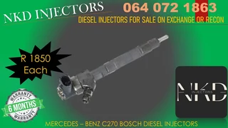 Mercedes C270 Diesel Injectors For Sale