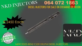 Mercedes C220 Diesel Injectors For Sale