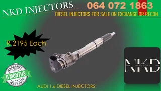 Audi 1.6 Diesel Injectors For Sale