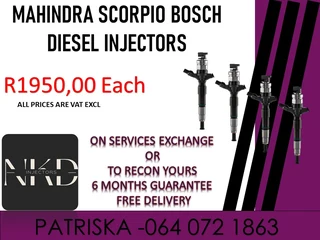 Mahindra Scorpio Diesel Injectors For Sale