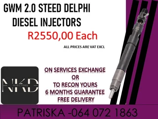 Gwm 2.0 Steed Diesel Injectors For Sale