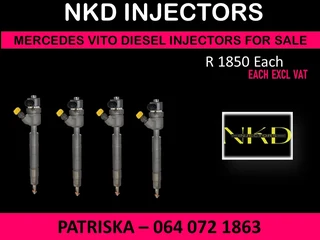 Mercedes Vito Diesel Injectors For Sale