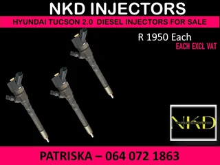 Hyundai Tucson 2.5 Diesel Injectors For Sale