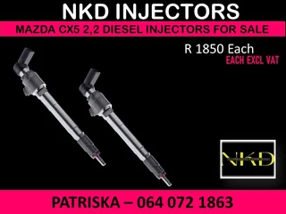 Mazda Cx5 2.2 Diesel Injectors For Sale