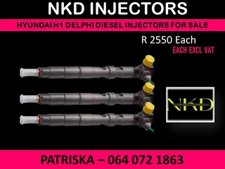 Hyundai H1 Delphi Diesel Injectors For Sale
