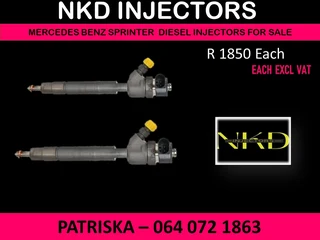 Mercedes Sprinter Diesel Injectors For Sale