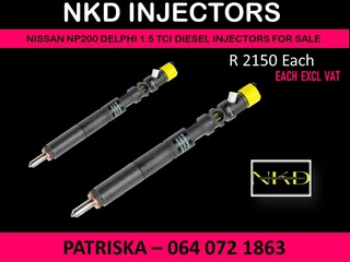 Nissan Np200 Diesel Injectors For Sale