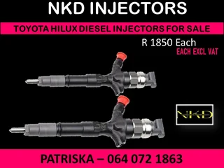 Toyota Hilux Diesel Injectors For Sale