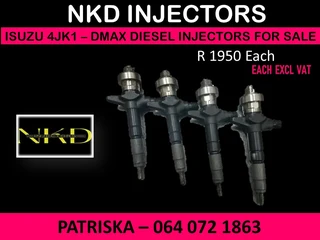 Isuzu 4jk1 Diesel Injectors For Sale
