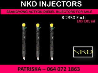 Ssangyong Actyon Diesel Injectors For Sale