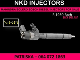 Mahindra Bolero Diesel Injectors For Sale