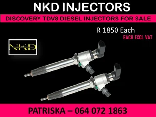 Discovery Tdv8 Diesel Injectors For Sale