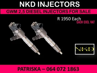 Gwl 2.5 Diesel Injectors For Sale