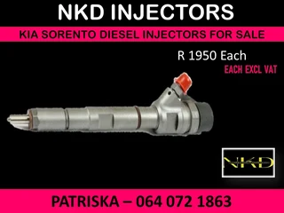 Kia Sorento Diesel Injectors For Sale