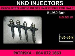 Isuzu Dtec Kb250 Diesel Injectors For Sale