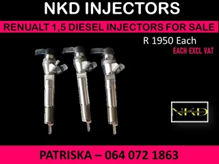Renault 1.5 Diesel Injectors For Sale