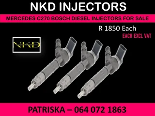 Mercedes C270 Diesel Injectors For Sale