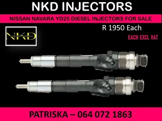 Nissan Navara Yd25 Diesel Injectors For Sale