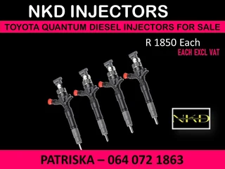Toyota Quantum Diesel Injectors For Sale