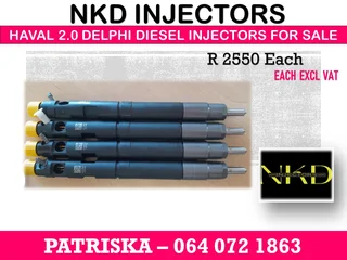 Haval 2.0 Delphi Diesel Injectors For Sale
