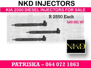 Kia 2500 Diesel Injectors For Sale