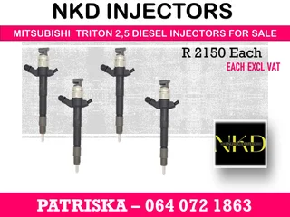Mitsubishi Triton 2.5 Diesel Injectors For Sale