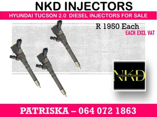 Hyundsi Tucson 2.0 Diesel Injectors For Sale